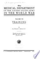 The Medical Department of the U.S. Army in the World War