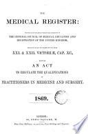 The Medical Register