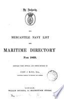 The Mercantile navy list. 1848 [4 issues], 49 [2 issues], 50-53,57-61,64-71,80,81,92-1939