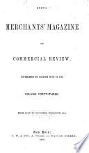 The Merchants' Magazine and Commercial Review