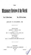 The Missionary Review of the World