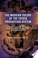 The Modern Theory of the Toyota Production System