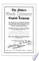 The Modern World Dictionary of the English Language ...