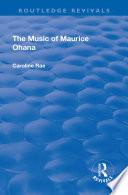 The Music of Maurice Ohana