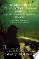 The MX Book of New Sherlock Holmes Stories - Part VIII