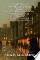 The MX Book of New Sherlock Holmes Stories - Part XVII