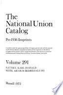 The National Union Catalog, Pre-1956 Imprints