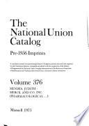 The National Union Catalog, Pre-1956 Imprints