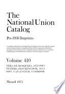The National Union Catalog, Pre-1956 Imprints