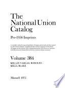 The National Union Catalog, Pre-1956 Imprints