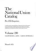 The National Union Catalog, Pre-1956 Imprints