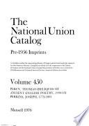The National Union Catalog, Pre-1956 Imprints