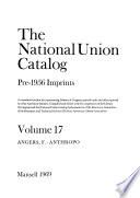 The National Union Catalog, Pre-1956 Imprints