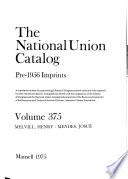 The National Union Catalog, Pre-1956 Imprints