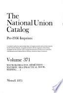 The National Union Catalog, Pre-1956 Imprints