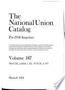 The National Union Catalog, Pre-1956 Imprints