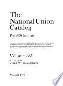 The National Union Catalog, Pre-1956 Imprints