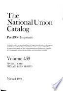 The National Union Catalog, Pre-1956 Imprints
