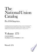 The National Union Catalog, Pre-1956 Imprints