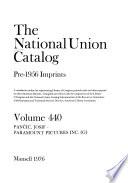 The National Union Catalog, Pre-1956 Imprints
