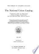 The National Union Catalogs, 1963-
