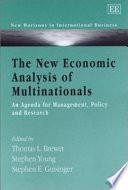 The New Economic Analysis of Multinationals