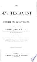 The New Testament in Both Authorized and Revised Versions