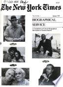 The New York Times Biographical Service