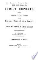 The New Zealand Jurist Reports