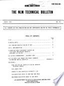 The NLM Technical Bulletin