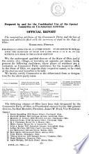 The Nominating Petitions of the Communist Party and the List of Names and Addresses Filed with the Secretary of State in the State of Ohio