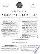 The Numismatic Circular and Catalogue of Coins, Tokens, Commemorative & War Medals, Books & Cabinets