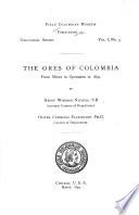The Ores of Colombia from Mines in Operation in 1892