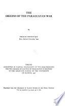 The Origins of the Paraguayan War