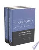The Oxford Encyclopedia of American Cultural and Intellectual History