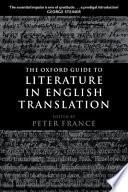 The Oxford Guide to Literature in English Translation