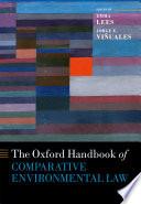 The Oxford Handbook of Comparative Environmental Law