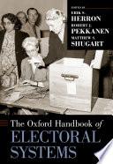 The Oxford Handbook of Electoral Systems