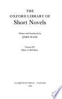 The Oxford Library of Short Novels: Mann to McCullers
