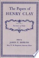 The Papers of Henry Clay
