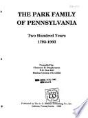 The Park Family of Pennsylvania