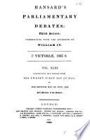 The Parliamentary Debates