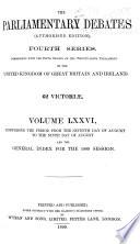 The Parliamentary Debates (official Report[s]) ...
