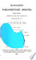 The Parliamentary Debates (official Report[s]) ...