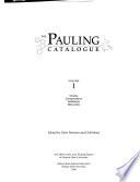 The Pauling Catalogue: Timeline. Correspondence. Publications. Manuscripts