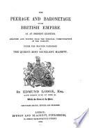 The Peerage and Baronetage of the British Empire as at Present Existing