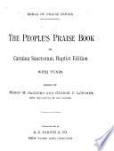 The People's Praise Book, Or, Carmina Sanctorum