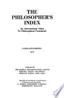 The Philosopher's Index
