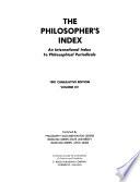 The Philosopher's Index