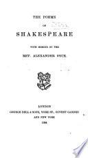 The Poems of Shakespeare